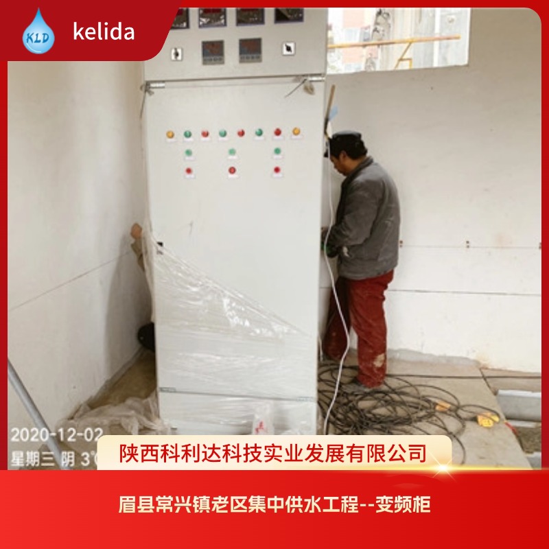 眉县常兴镇老区集中供水工程--变频柜